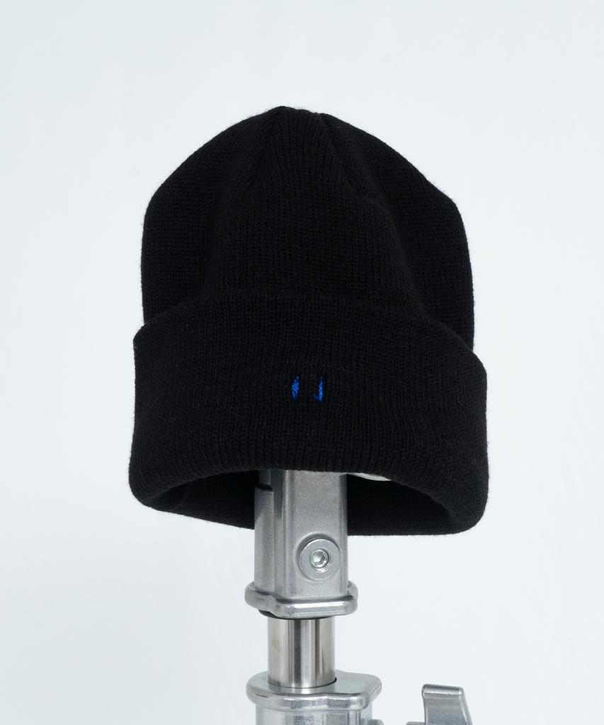 ODD DOT Stitch Acrylic Beanie_Black
