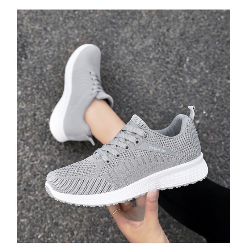 Damen Sommer Neuer Stil Schuhe Atmungsaktive Mesh-Schuhe für Outdoor-Wear Vielseitige Weiche Sohle Nicht Ermüdende Sportschuhe