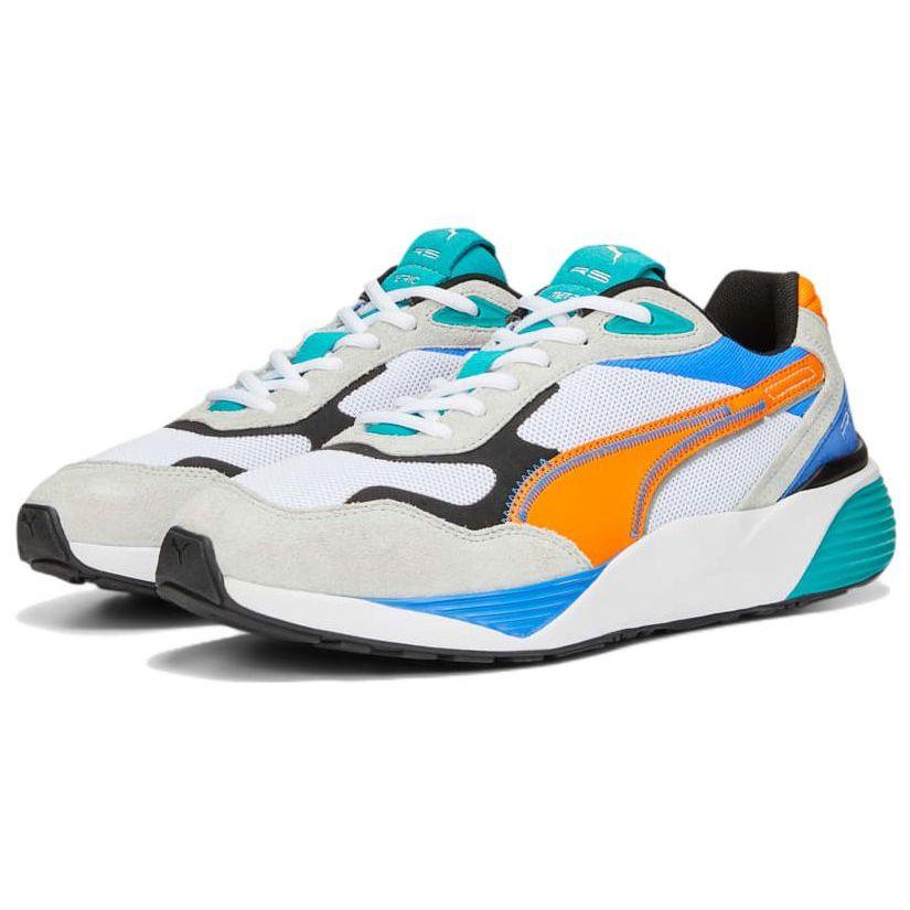 Puma RS-Metric White Vibrant Orange Unisex Sneakers 386169-01