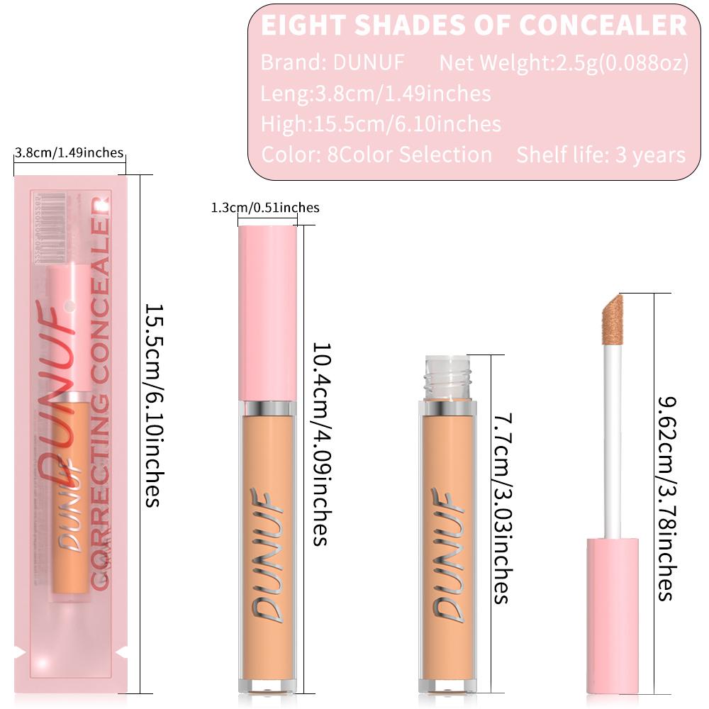 Wasserfester flüssiger Concealer Stick Foundation Make-up Feuchtigkeitscreme Orange Grün Abdeckung Akne Augenringe Gesichtskontur Creme Kosmetik