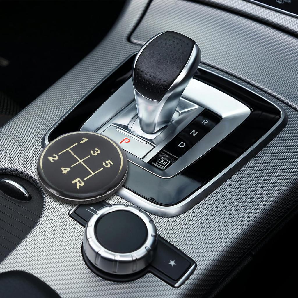 MAGICLULU Sticker Car Speed Knob Sticker Gear Shift Sticker