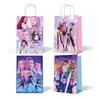 Neues 12-teiliges Set Anime Kpop Dämonenjäger Peripherie Rumi Mira Zoey Figuren Süßigkeiten Geschenkbeutel Geburtstagsparty Festival Papierdekoration