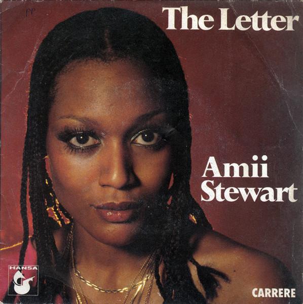 

7inch Record AMII STEWART The Letter 49585 Carrere Hansa 1979 France SoulFunk Used