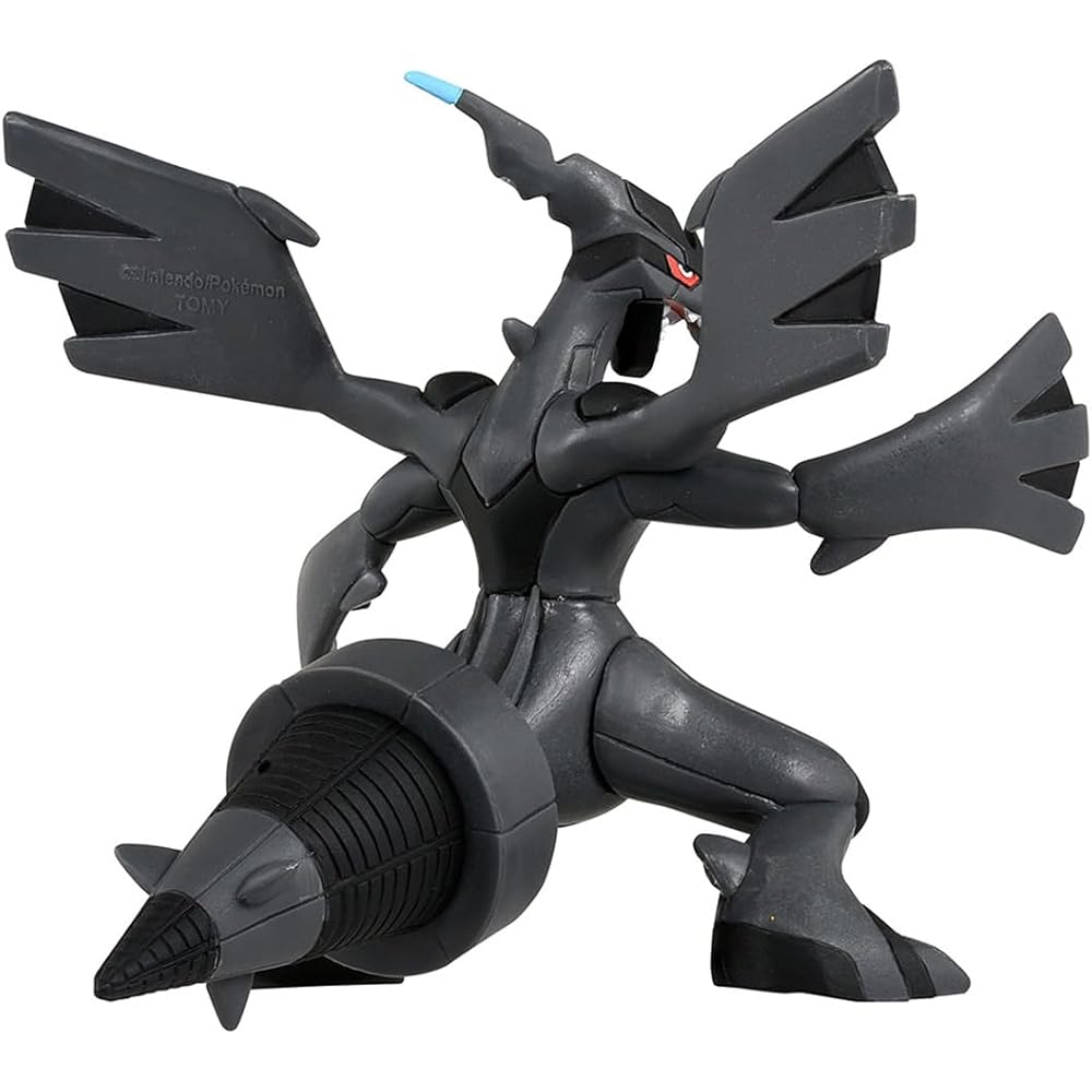 Pokemon Moncolle ML-09 Zekrom Collectible Figure 6 Inches Tall Action Toy