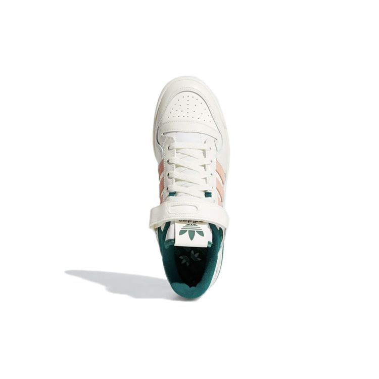 Кроссовки унисекс adidas Forum 84 Low Collegiate Green Glow Pink White Off-White H01671 46 — фото 5