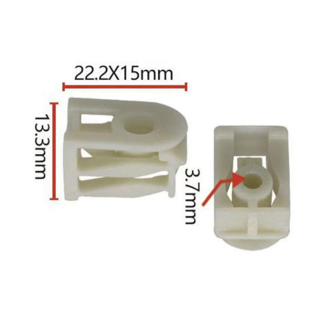 20pcs Front Fender Liner C-Clip 07147311312 For BMW Insulation Panel Plastic Car Clip Direct Replacement Fastener Clip