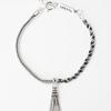HARANG HR 132B_Tassel Half & Half Chain Bracelet