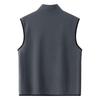 Unisex Double-Sided Fleece Stand Collar Vest