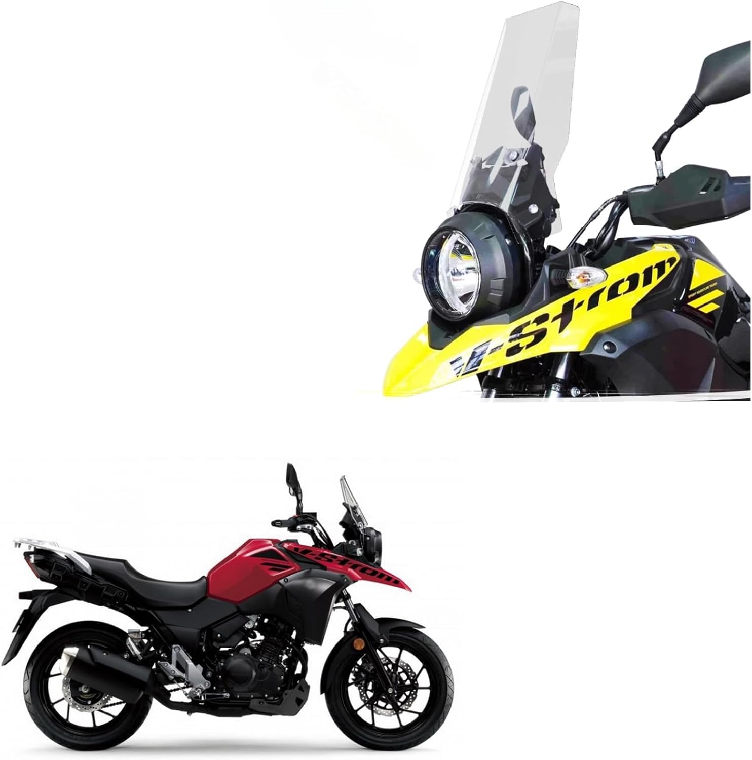 

FOR V-Strom DL250 V-strom DL 250 Motorcycle Windshield Modified Windshield Windproof, Dustproof Protection, Scratch