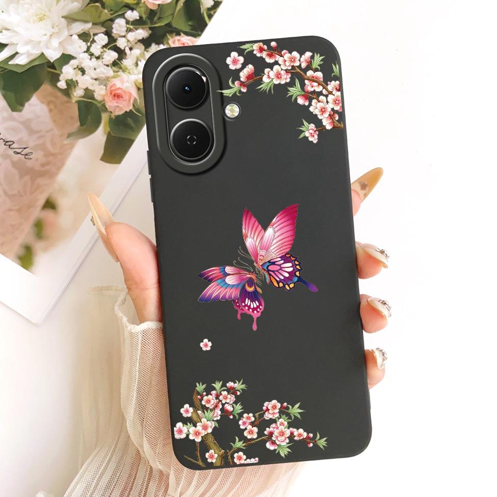For Tecno KM4 Casing For Tecno Spark Go 2 Case Cover Luxury Fashion Cute Cartoon Funny Painted Silicone Phone Case