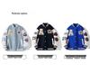 Men's Retro Embroidered College-Style Baseball Jacket - Spring/Autumn Trendy Pilot Jacket for Couples