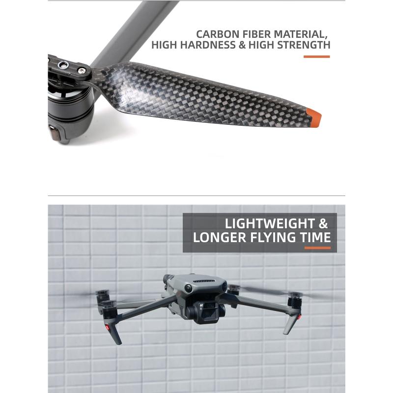 2 Pairs 9453F Quick Release Propellers Low Noise Carbon Fiber Folding Props E Drone Wing Accessory for  for  3