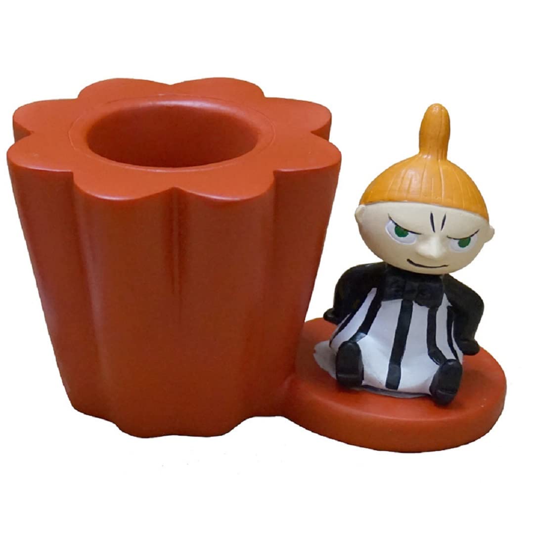 

MOOMIN Yura Yura Doll Little My Mini Pen Stand Stripe - KC-5124