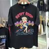1993 Betty Boop Remake Design Black Short Sleeve Unisex T Shirt NH25149 Unisex T-Shirt