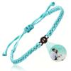 Couple Bracelet 100 Languages 'I Love You' Custom Photo Gift, Hot-Selling Woven Hand Rope