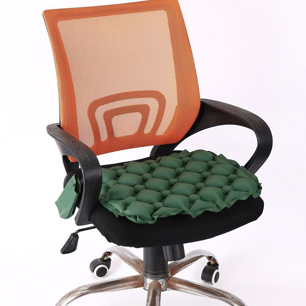 Foldable Inflatable Seat Cushion Moisture-proof Lightweight Camping Chair Mat Space-saving Water Resistant Car Seat Cushion