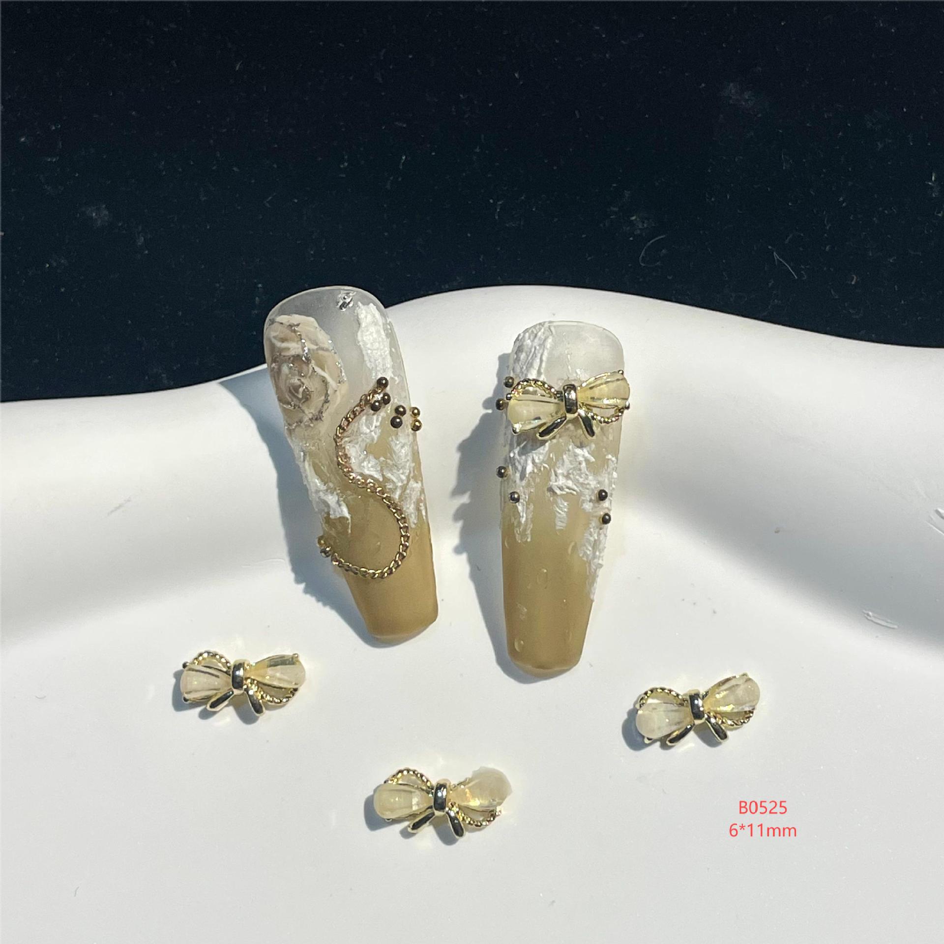 

New Butterfly 41 Zircon Nail Art: Exquisite DIY Fashion Nail Patches