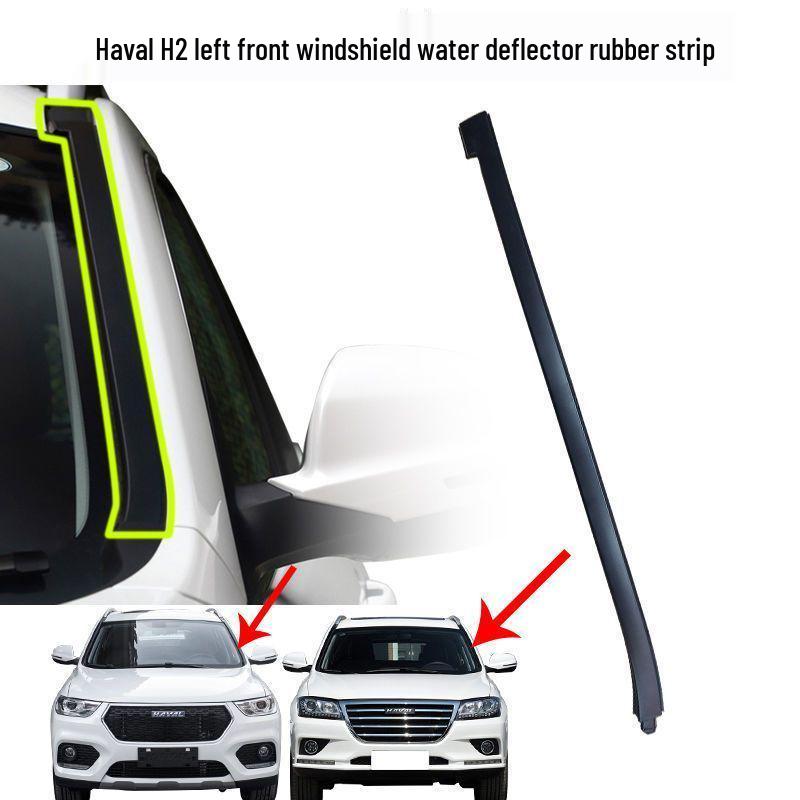 Haval H2/H6 Hood Hinge & Wiper Cover Rubber Seal Strip Decorative Panel