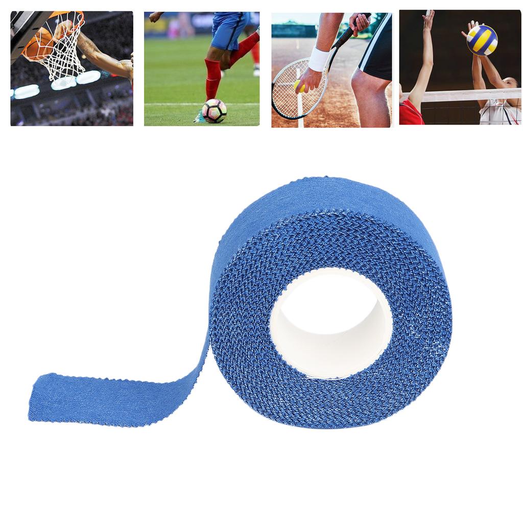 Portable Athletic Finger Tape Dark Blue Fingers Wrist Protection for Weightlifting Climbing