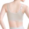 New shaping cotton blend stretch hybrid heart cup bra L [Bradelis York] Non-wired bra, 25, beige,
