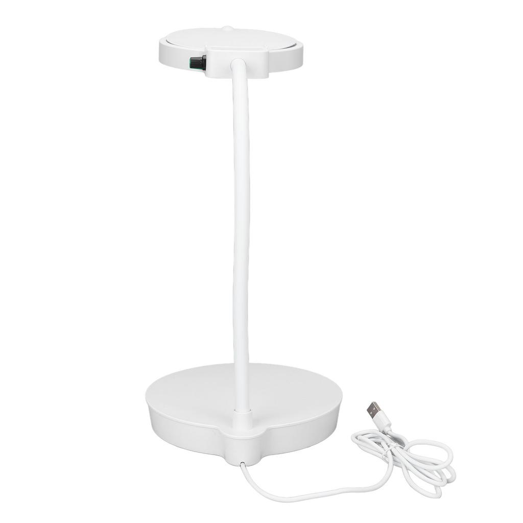 130mm Diameter 2X Magnifying LED Lamp Flexible Tube 13X Magnifying Glass Desk Light for Tattoo Manicure