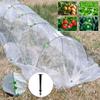 Greenhouse Hoops Set Gardening Folding Fiber Rod Set Arch Shed Bracket Garden Greenhouse Seedling Plant Hoop Grow Tunnel Support