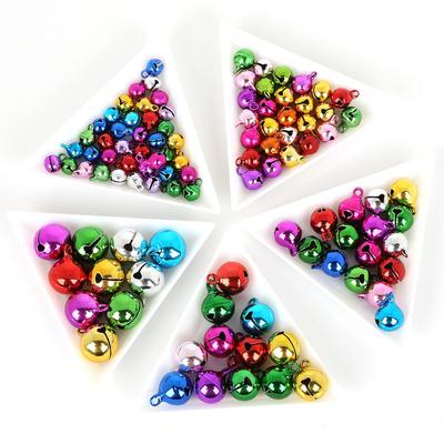 20-100Pcs Copper Small Jingle Bells Pendants Hanging Christmas Tree Ornaments Christmas Decorations Party DIY Crafts Accessories