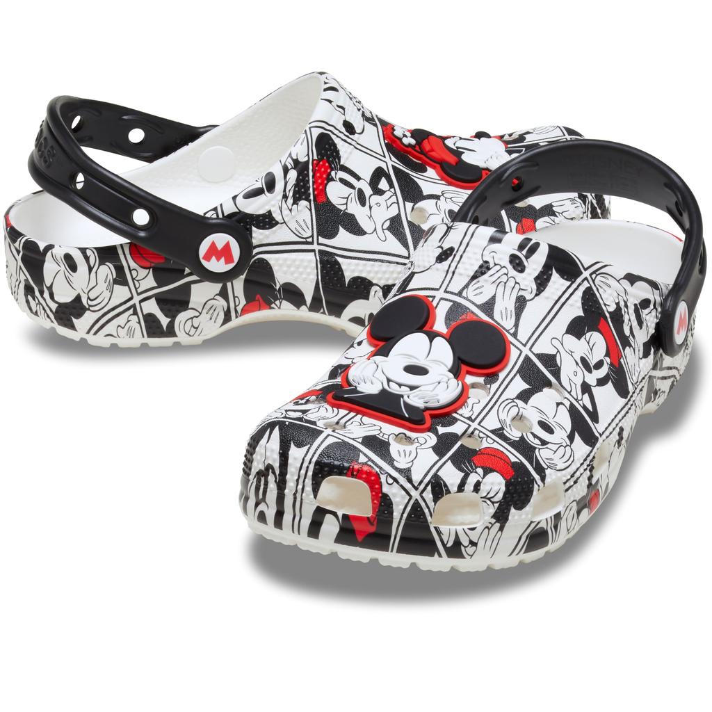 Crocs Mickey and Minnie Classic Clog, Multi, 24cm