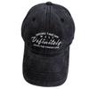 Baseball Cap Cotton Embroidered Letters With Sunshade For Casual Outdoor Wear