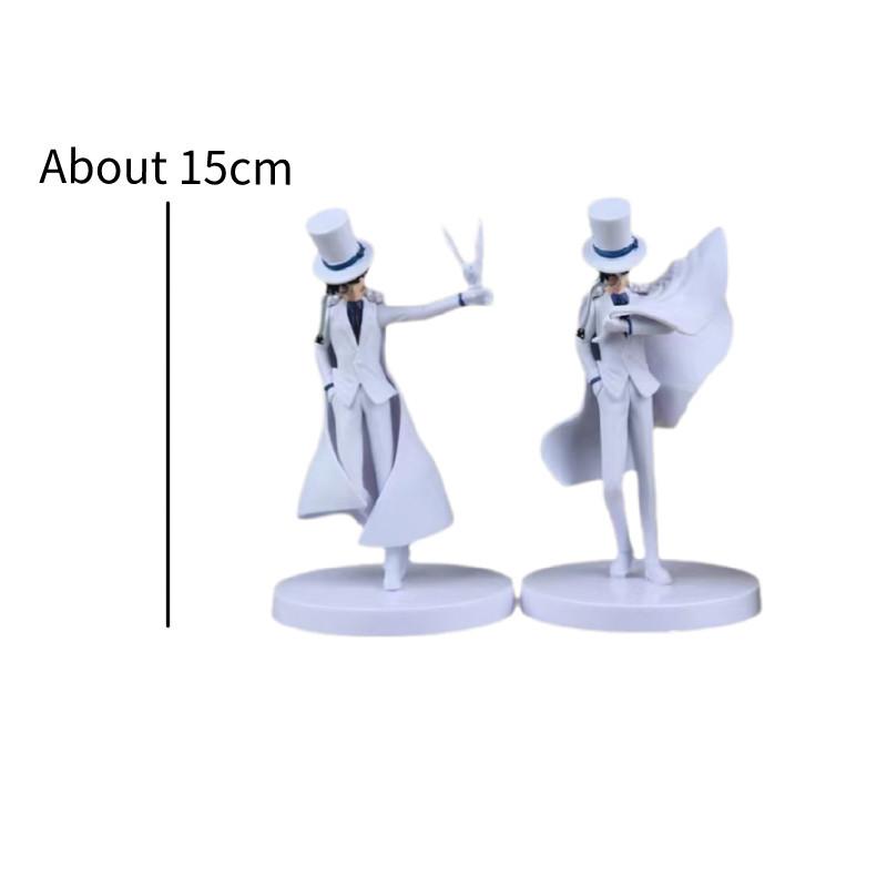 

Detective Kid Mysterious Thief Pvc Model Doll Figurine Cake Decoration Collectible