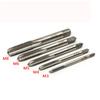 Adjustable M3-8 M5-12 Silver T-Handle Ratchet Tap Holder Wrench Set with 5pc M3-M8 Machine Screw Thread Metric Plug T-shaped Tap