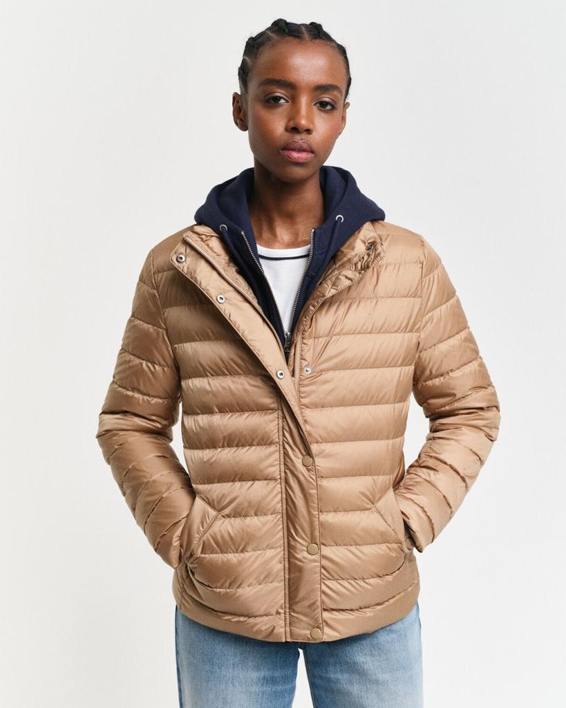 Зимняя куртка GANT Light Down Jacket Steppjacke теплый хаки