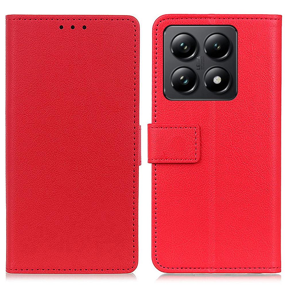 For Xiaomi 14T Pro Case PU Leather Stand Wallet Phone Cover