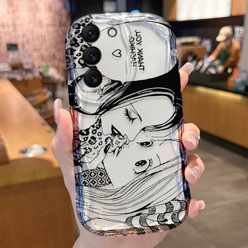 

Girl Nana Anime Case for Samsung Galaxy S25 S24 S23 S22 S21 Ultra Plus S20 FE A73 A72 A71 A56 A55 A54 5G A52 A52S A51 4G Cover Galaxy A51 4G
