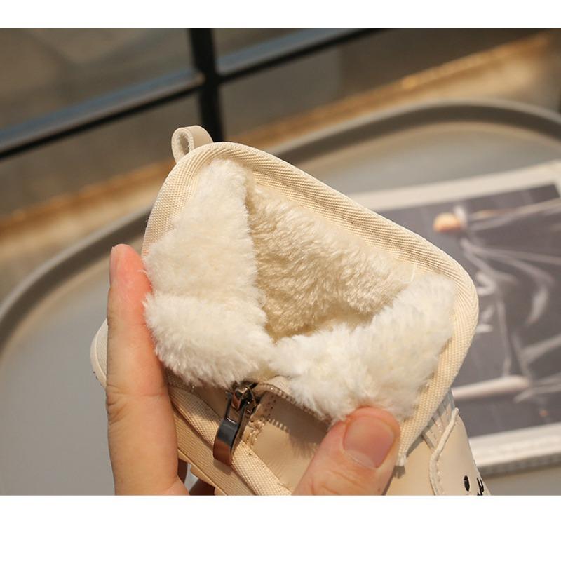 Koreanische Version niedliche Kinder Schneestiefel Winter neue warme Kinderstiefel Kurzstiefel