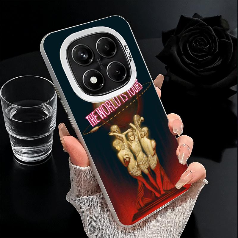 Scarface 1983 Al Pacino Soft Phone Case for Xiaomi Redmi Note 13 14 15 Pro Plus 12S 12 11S 11 11T 10S 10 Shockproof Cover Back S