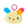 Mini Pouch with Carabiner Usahana Suitable for Ages 3 and Up 016241 Face-Shaped - (Rabbit & Hana) - -