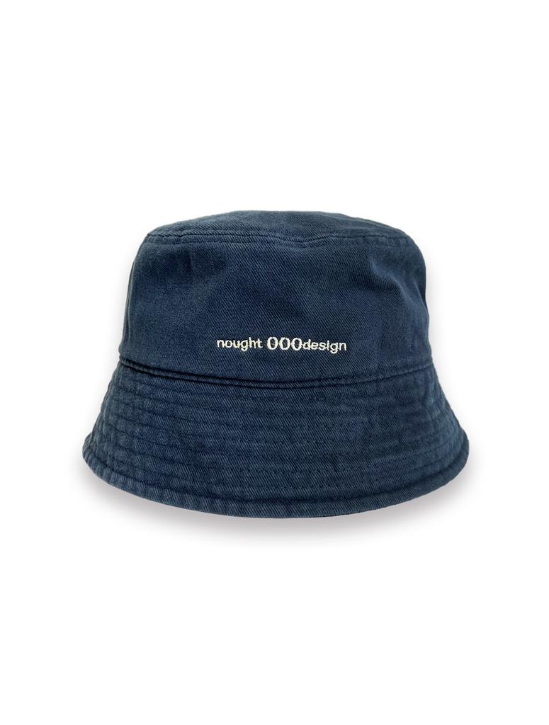 Nouteu 000 Design Logo Bucket Hat / Navy