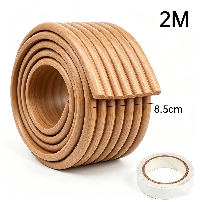 W Shaped Edge Bumper Strip Thick Soft High Elastic Cushion Self Adhesive for Baby Home Furniture Safety Protection