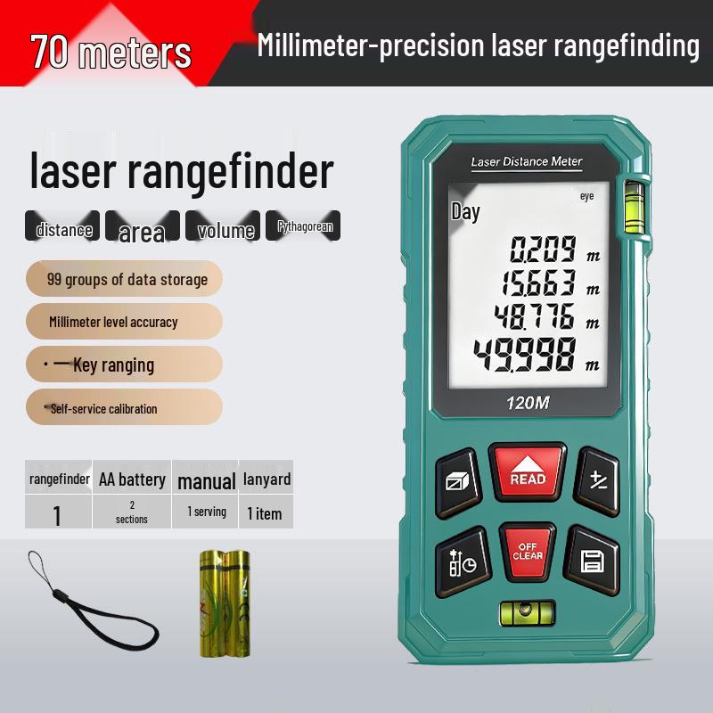 Hansheng Precision Handheld Laser Rangefinder and Distance Measurer