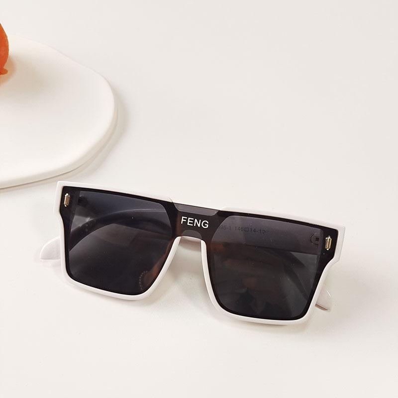 Vintage Square Kids Sunglasses Children Boys Girls Fashion Oversized Sun Glasses Luxury Brand Design UV400 Shades Eyeglasses
