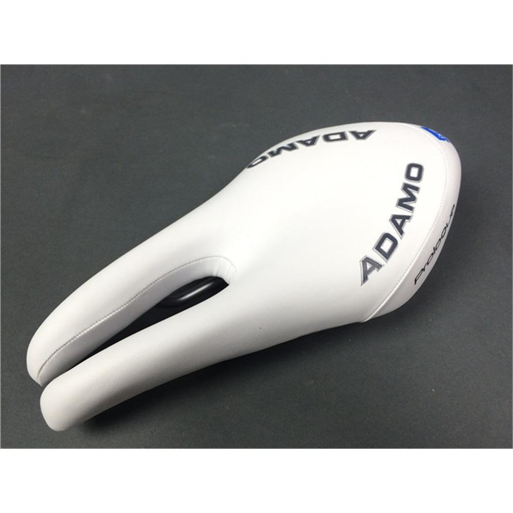 

ADAMO Tiesan TT car road mountain bike U-shaped seat cushion PN 1.1 anti-egg pain seat cushion saddle long-distance білий