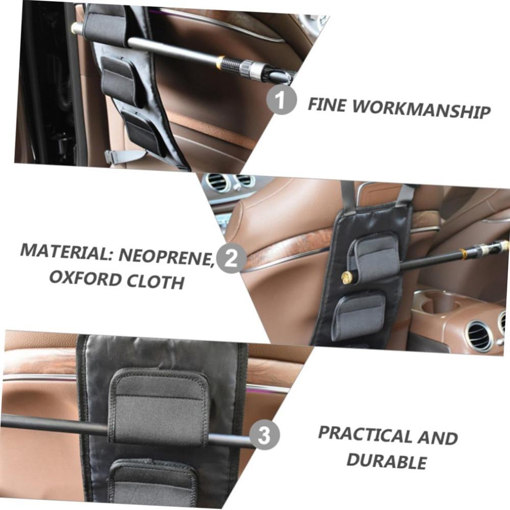 2pcs Car Fishing Rod Storage Vehicle Rod Carrier Vehicle Backseat Rod Holder Car Fishing Pole Organizer Car Holder for Cellphone
