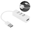 4‑Port Hub USB Splitter Docking Station Portable Computer Parts OTG White Data Transmission