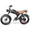 Electric Bike EMOKO C93 20" 1000W Motor 48V 20AH Max Range 80Km Load 150Kg Full Shock Absorption Black