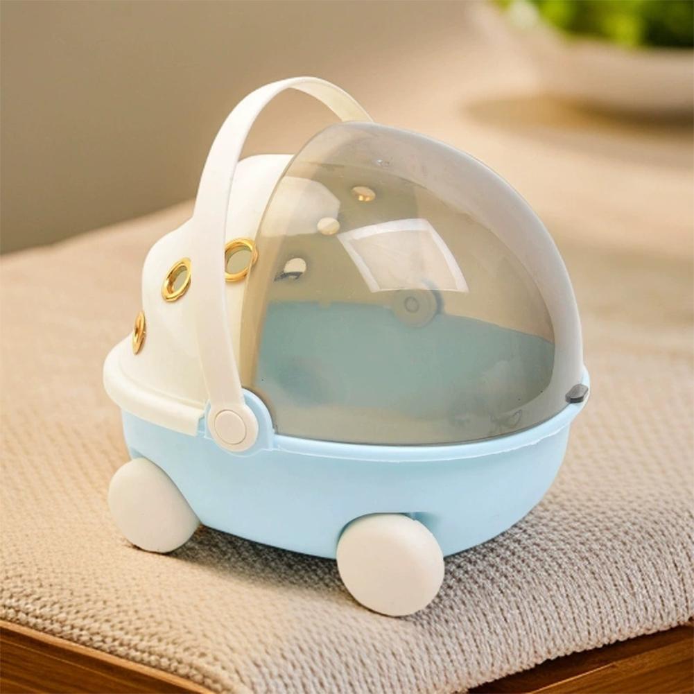 

5V Parrot Bird Heating Constant Temperature Box Portable Outdoor Little Pet USB Heating Insulation Box Birdcage Bird Supplies синий