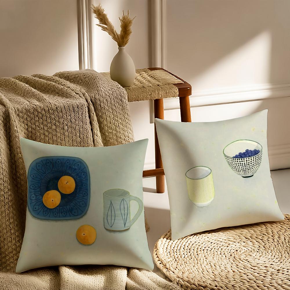 Colorful Quiet Beauty Cushion Cover Pillowcase Anti-Dustmite Living Room Sofa Decor Cushion Room