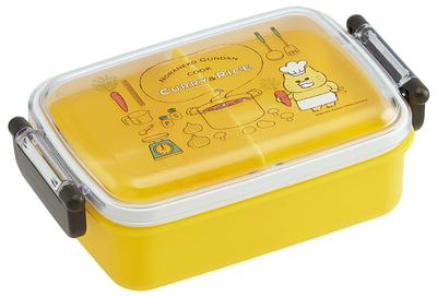 Lunch with a Soft Single Made In Stray Cats for Boys and Girls Children's Box, 450ml, Dome-Shaped Lid, Tier, Japan, Design, (RBF3ANAG-A)