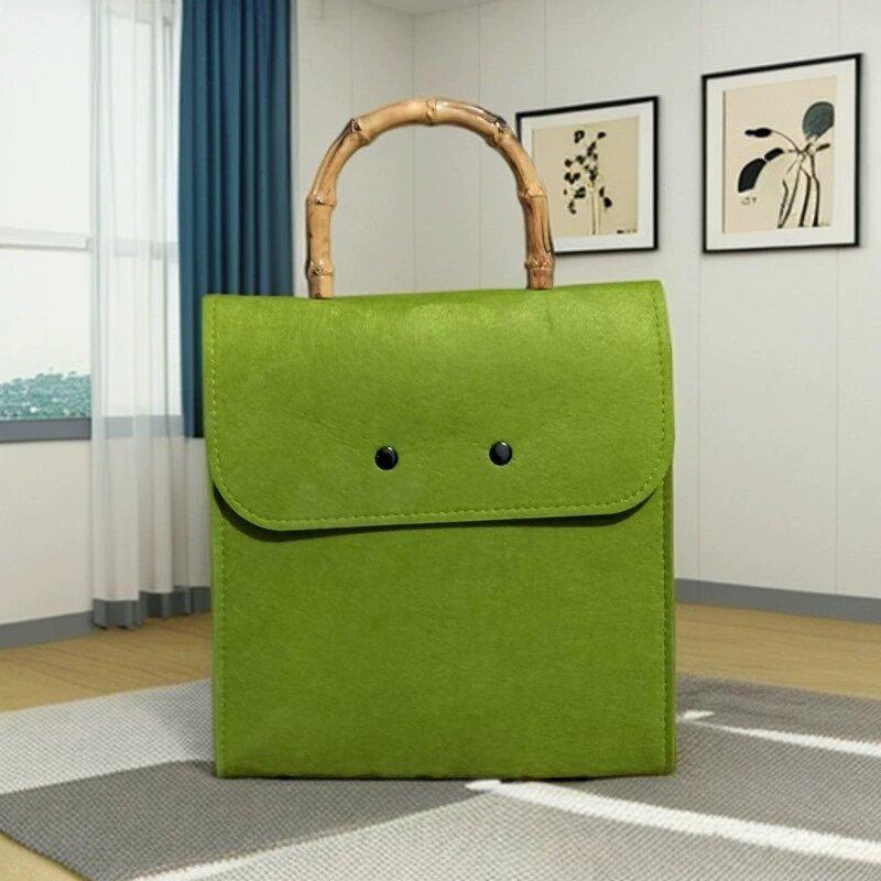High-End Felt Tote Bag for Business Souvenir or Gift with Large Capacity