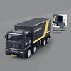 Simulation Transporter Container Truck Freight Vehicle Children Kids Pull Back Car Model Educational Toys for Boy Game Gift